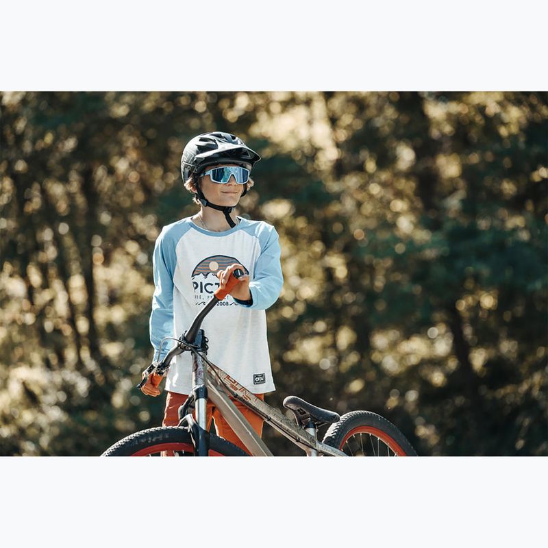 Dětské sluneční brýle Julbo Fury Junior Spectron matt blue/blue flash 6