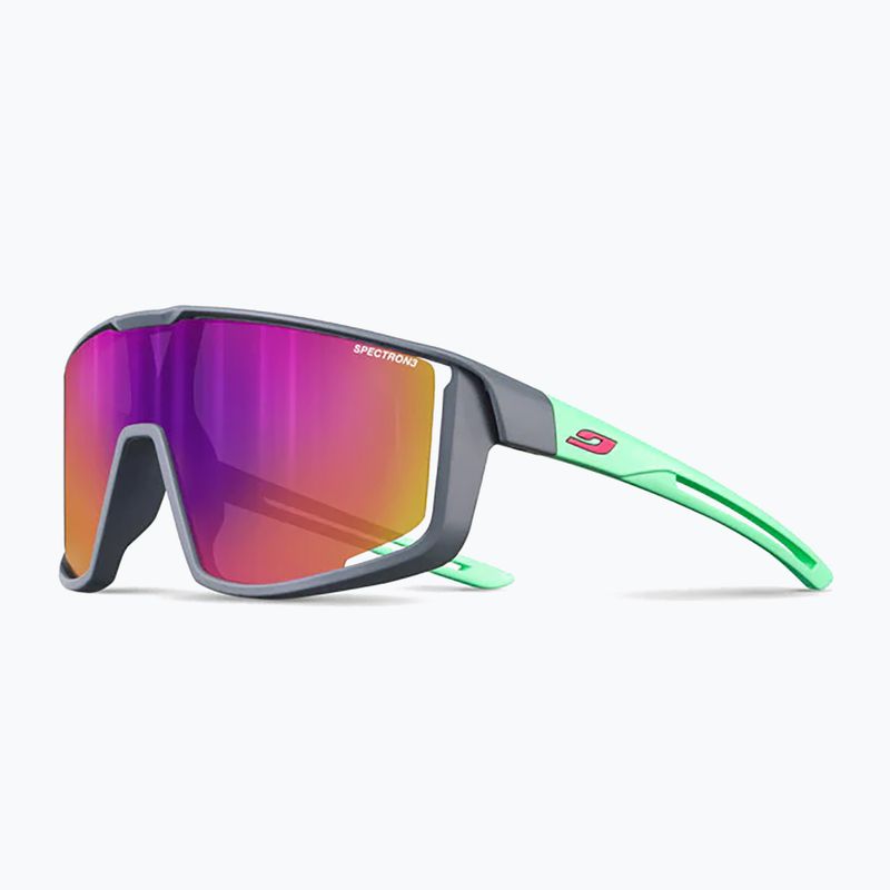 Dětské sluneční brýle Julbo Fury Junior Spectron matt gray/mint/pink flash 5
