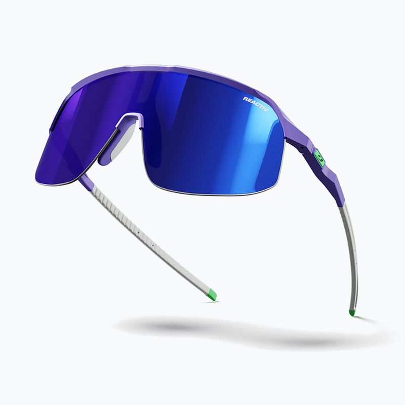 Sluneční brýle Julbo Density Reactiv High Contrast matt purple/gray/green 6