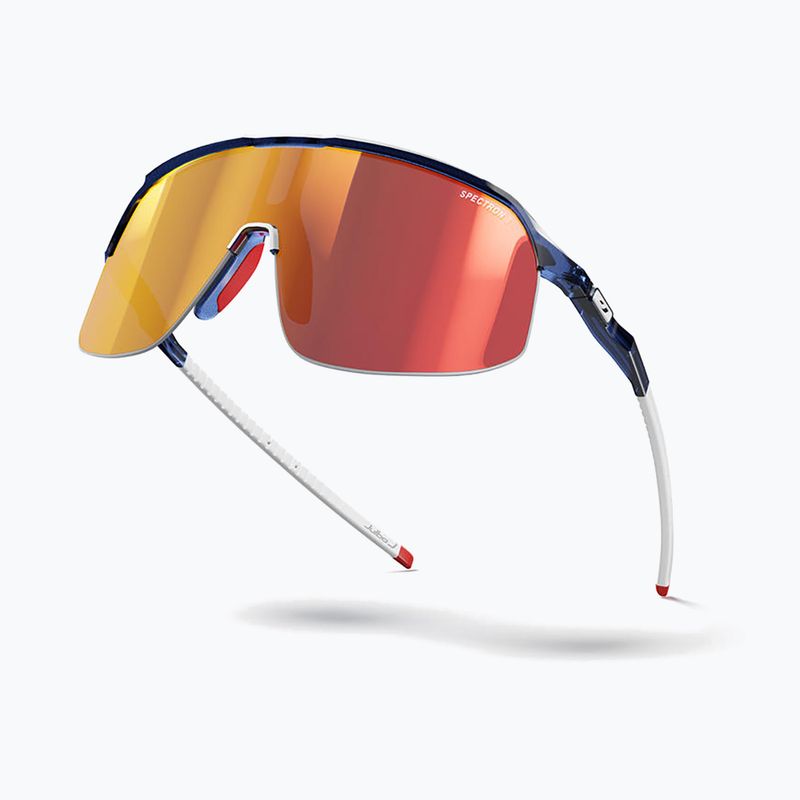 Sluneční brýle Julbo Density Spectron shiny translucent dark blue/white/red 5