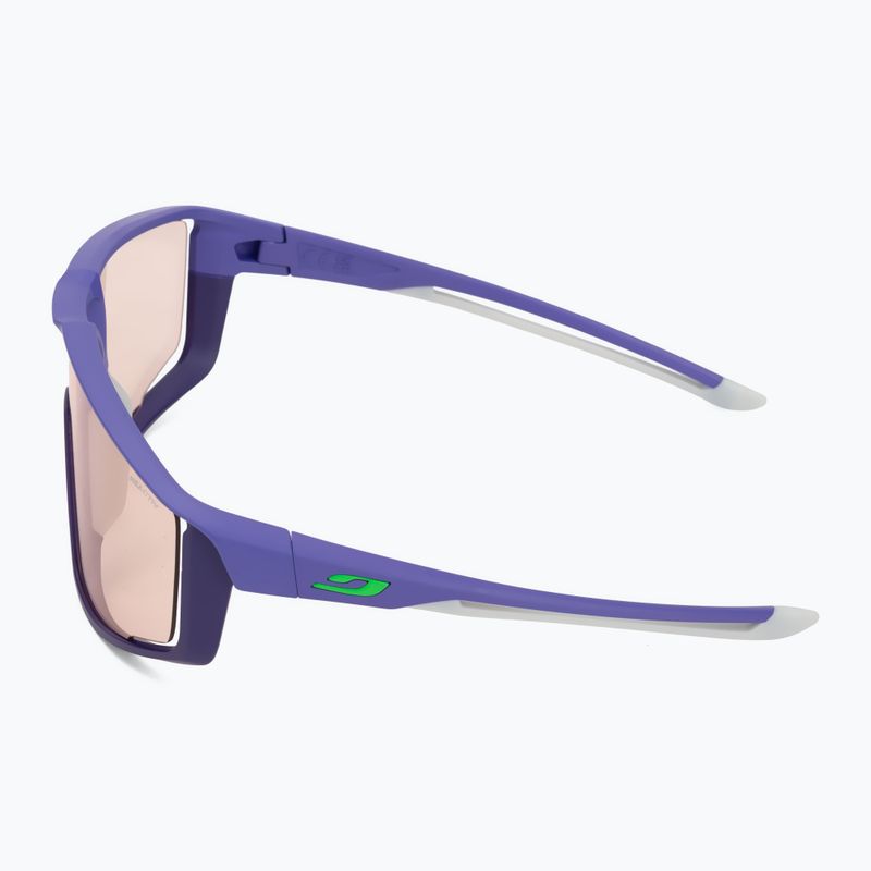 Sluneční brýle Julbo Fury Reactiv High Contrast matt purple/gray/green 4