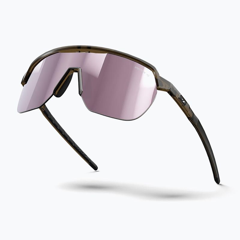 Sluneční brýle Julbo Frequency Spectron HD shiny translucent brown/black 4