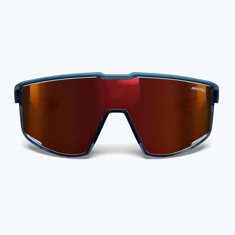 Sluneční brýle Julbo Fury Reactiv High Contrast matt blue/translu blue 2