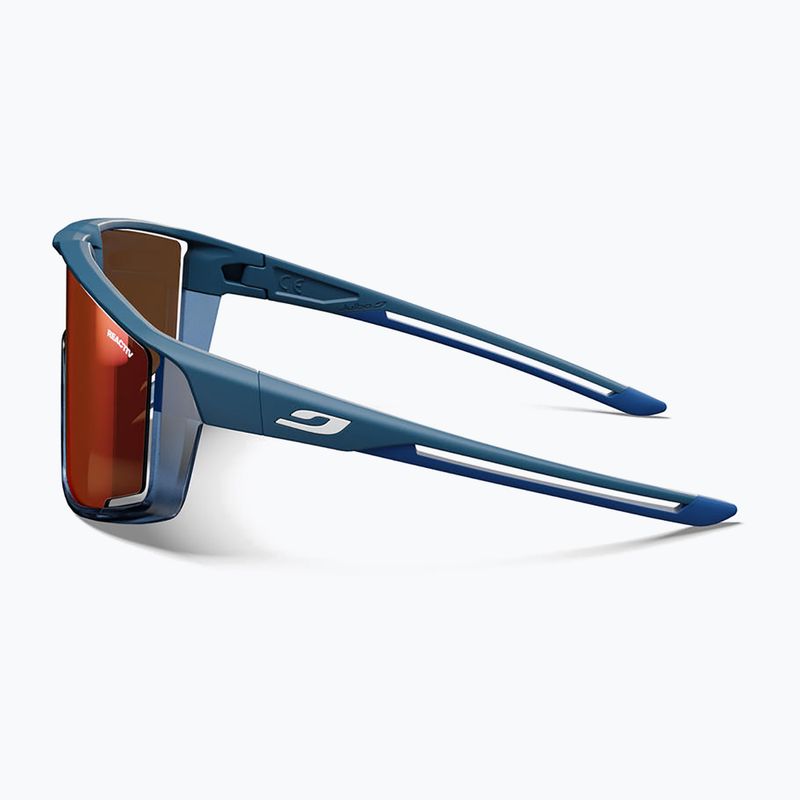 Sluneční brýle Julbo Fury Reactiv High Contrast matt blue/translu blue 4