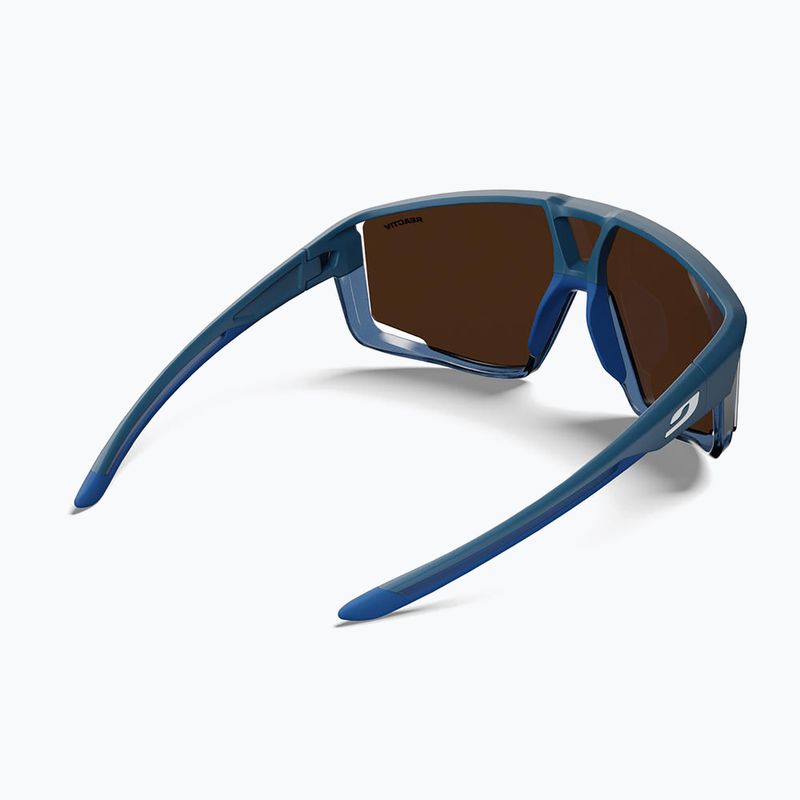 Sluneční brýle Julbo Fury Reactiv High Contrast matt blue/translu blue 5