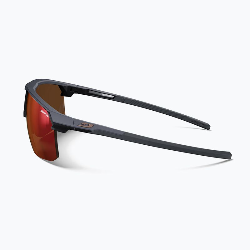 Sluneční brýle Julbo Liry Reactiv High Contrast matt grey/shiny dark brown 4
