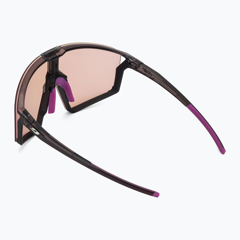 Sluneční brýle Julbo Edge Reactiv High Contrast shiny translu black/purple 3