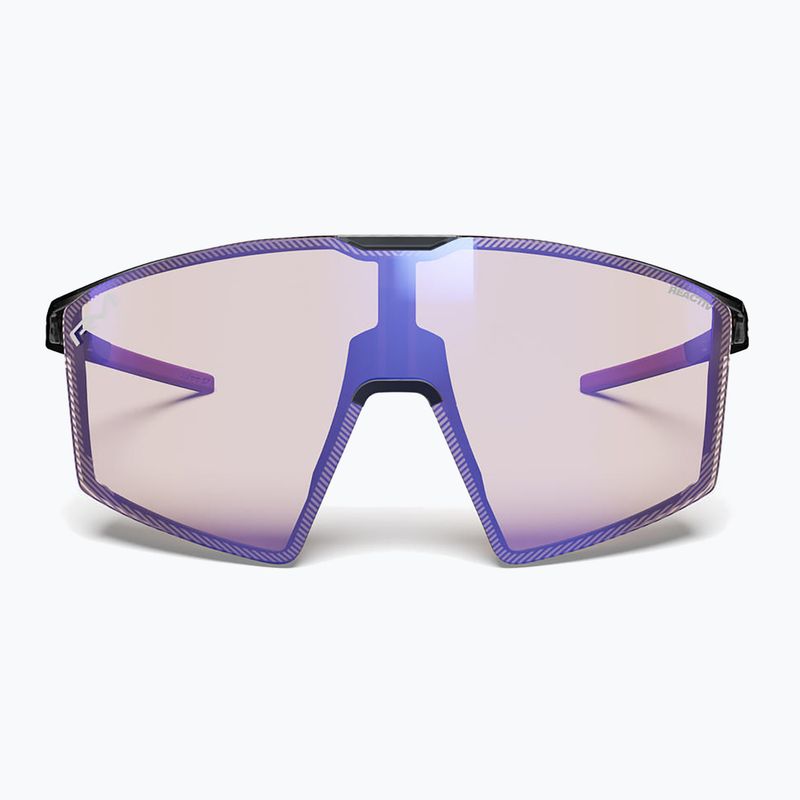 Sluneční brýle Julbo Edge Reactiv High Contrast shiny translu black/purple 3