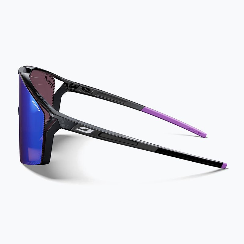 Sluneční brýle Julbo Edge Reactiv High Contrast shiny translu black/purple 4