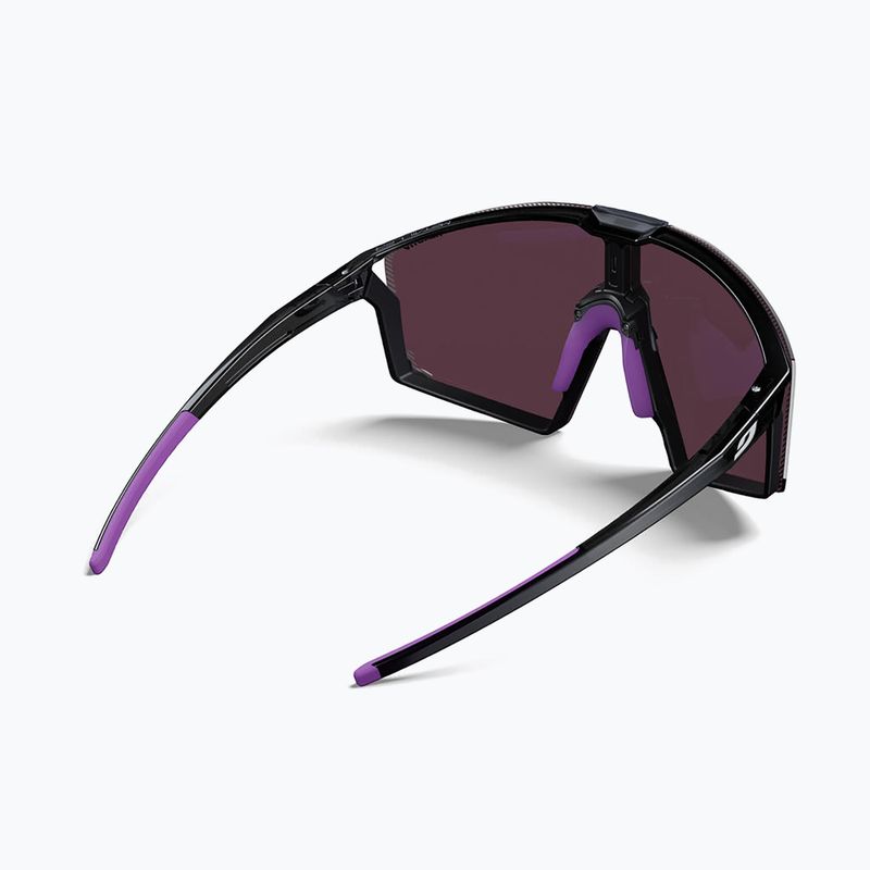 Sluneční brýle Julbo Edge Reactiv High Contrast shiny translu black/purple 5