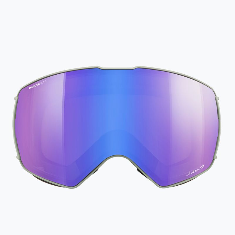 Lyžařské brýle Julbo Lightyear Reactiv High Contrast S1-S3 light gray/flash blue 3