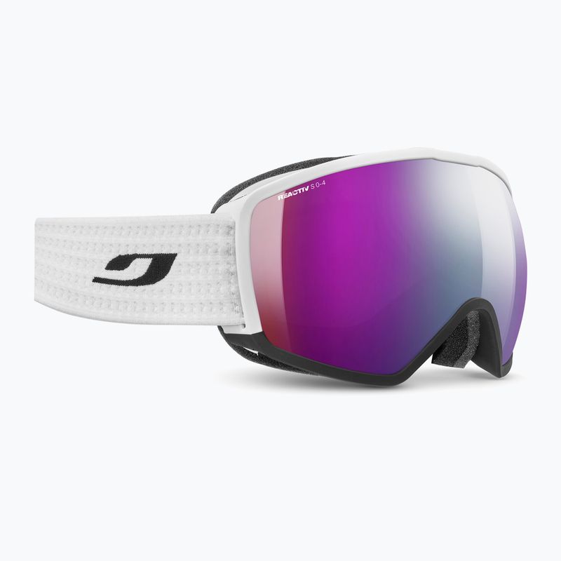 Lyžařské brýle Julbo Hit OTG Reactiv High Contrast white/black/flash purple 5