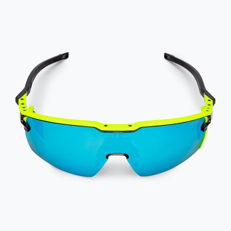 Cyklistické brýle Julbo Ultimate Cover Polar 4 Hd black/yellow fluo/capsule ocean master 4