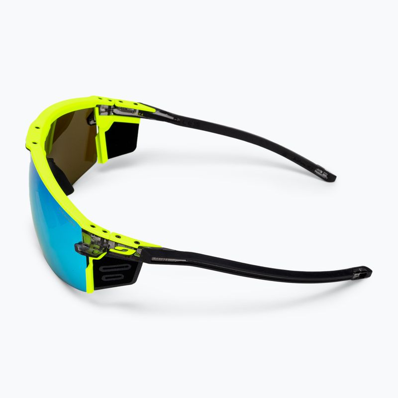 Cyklistické brýle Julbo Ultimate Cover Polar 4 Hd black/yellow fluo/capsule ocean master 5