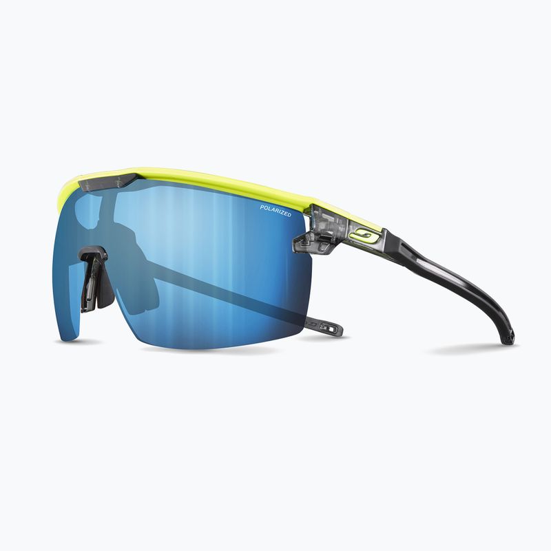 Cyklistické brýle Julbo Ultimate Cover Polar 4 Hd black/yellow fluo/capsule ocean master 7