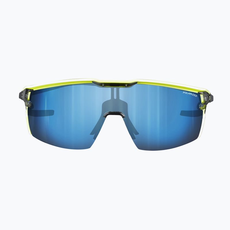 Cyklistické brýle Julbo Ultimate Cover Polar 4 Hd black/yellow fluo/capsule ocean master 10