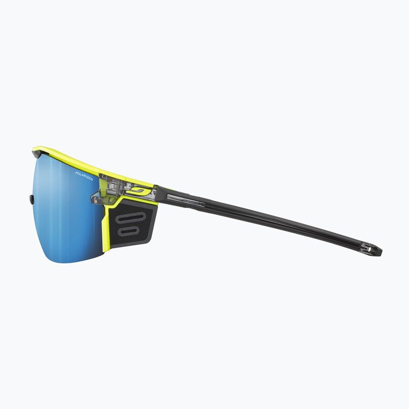 Cyklistické brýle Julbo Ultimate Cover Polar 4 Hd black/yellow fluo/capsule ocean master 12