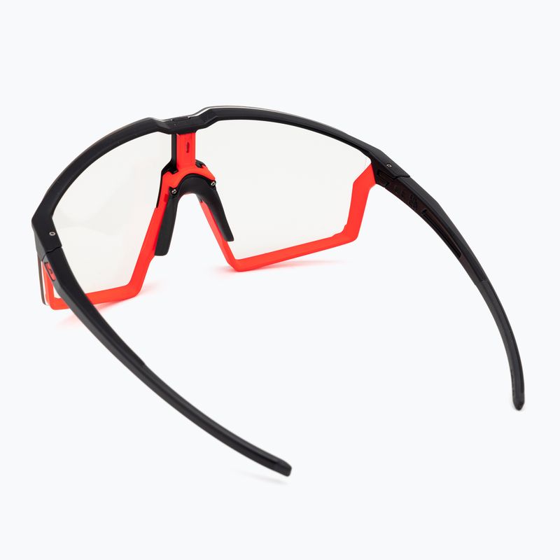 Sluneční brýle Julbo Edge Reactiv 0-3 mat black/mat fluo orange/clear 2
