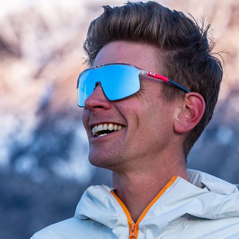 Cyklistické brýle Julbo Dencity Spectron 3 lesklý křišťál/fluorescenční růžová/modrá 7