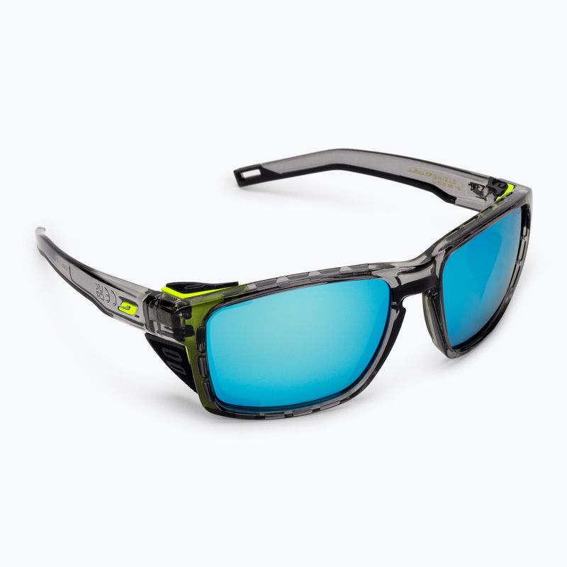 Julbo Shield Polar 4 Hd black/yellow fluo/capsule ocean master cyklistické brýle 2