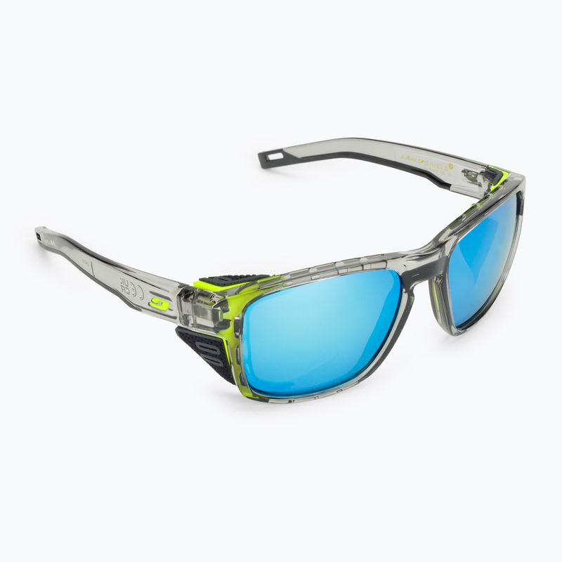 Julbo Shield M Polar 4 Hd black/yellow fluo/capsule ocean master cyklistické brýle 2