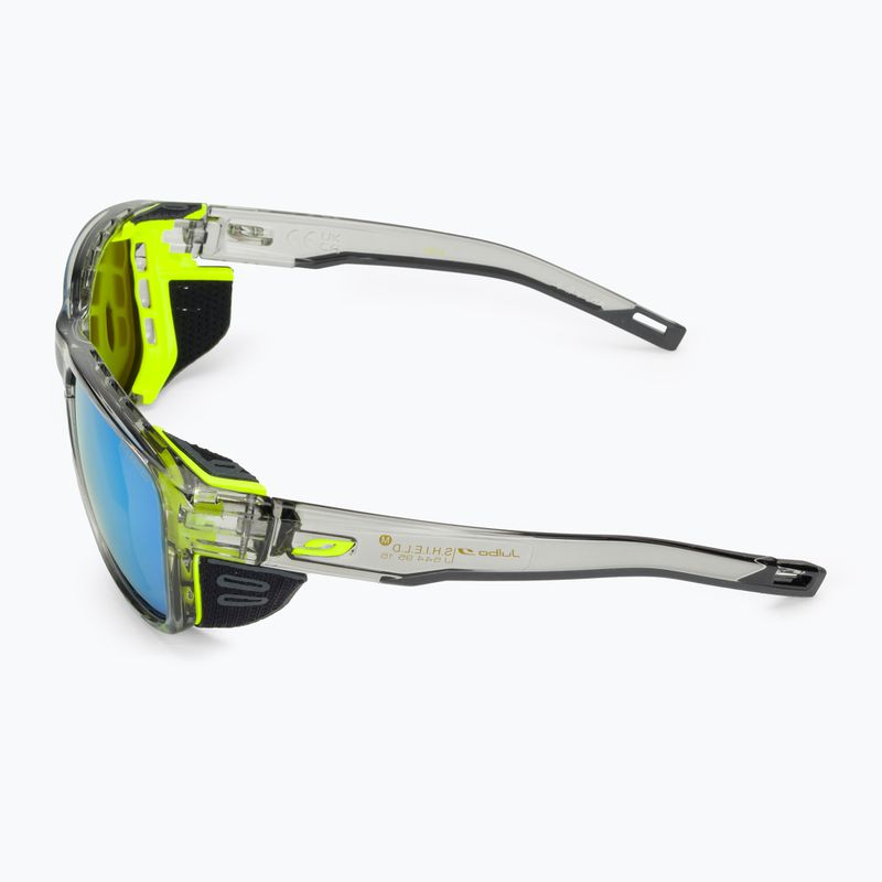 Julbo Shield M Polar 4 Hd black/yellow fluo/capsule ocean master cyklistické brýle 5