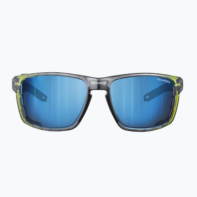 Julbo Shield M Polar 4 Hd black/yellow fluo/capsule ocean master cyklistické brýle 7