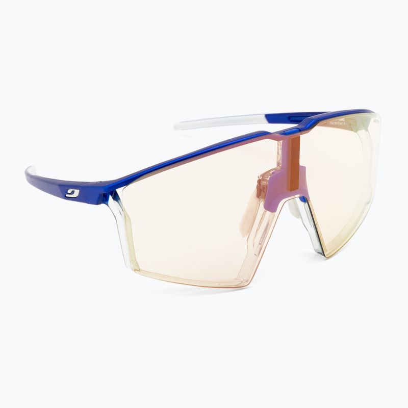 Sluneční brýle Julbo Edge Reactiv 1-3 Light Amplifier metalic blue/white/multilayer gold pink
