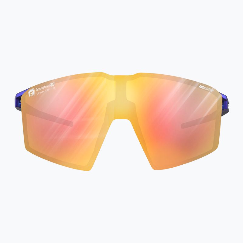Sluneční brýle Julbo Edge Reactiv 1-3 Light Amplifier metalic blue/white/multilayer gold pink 6