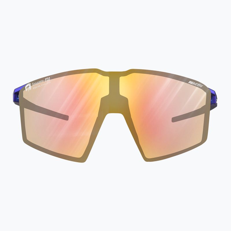 Sluneční brýle Julbo Edge Reactiv 1-3 Light Amplifier metalic blue/white/multilayer gold pink 7