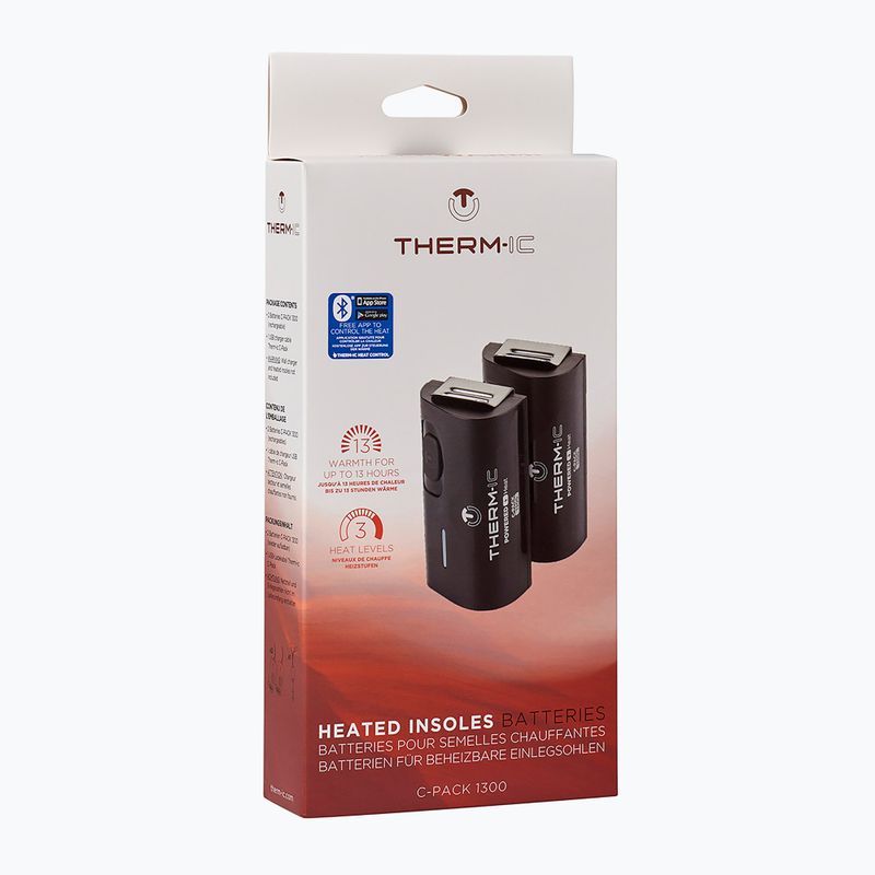 Baterie do vložek do bot Therm-ic C-Pack 1300 B 2 ks. 3
