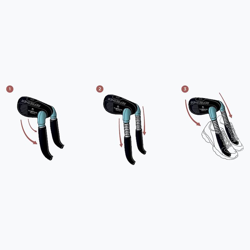Vysoušeč lyžařských bot Therm-ic Refresher with USB černý 1171800066 5