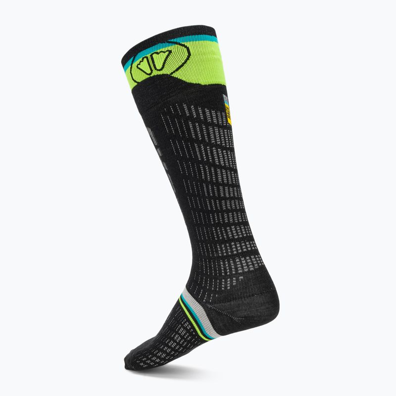 Lyžařské ponožky SIDAS Ski Ultra Fit black/yellow 2
