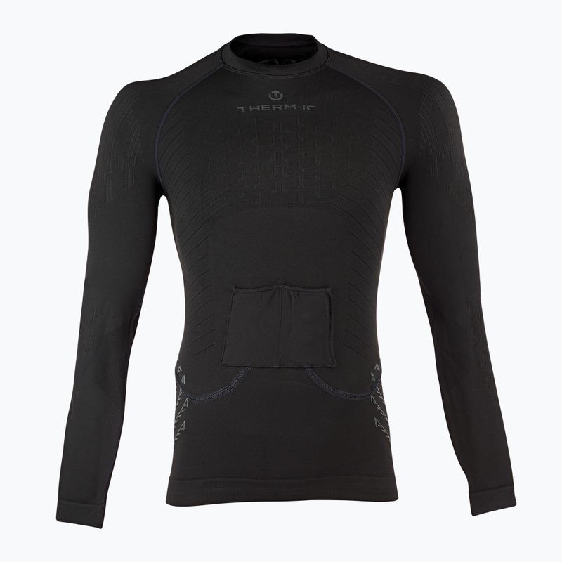 Vyhřívané tričko longsleeve Therm-ic Baselayer S.E.T. black