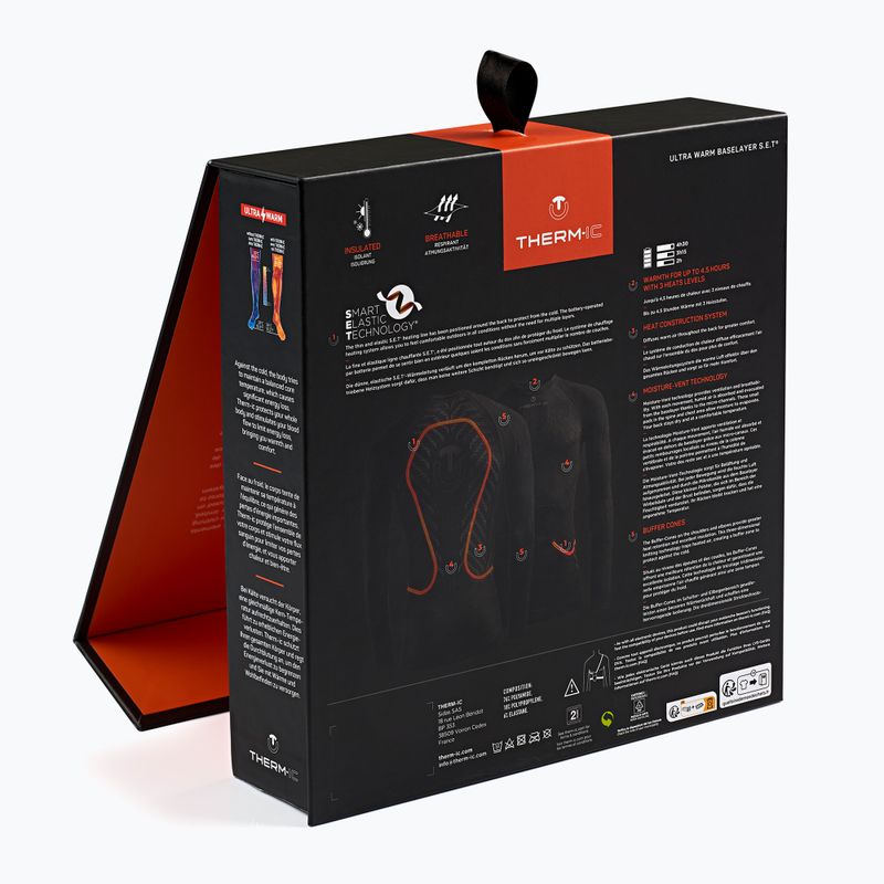 Vyhřívaná mikina Therm-ic Baselayer S.E.T. black 5
