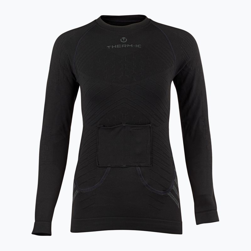 Dámské vyhřívané tričko longsleeve Therm-ic Baselayer S.E.T. black
