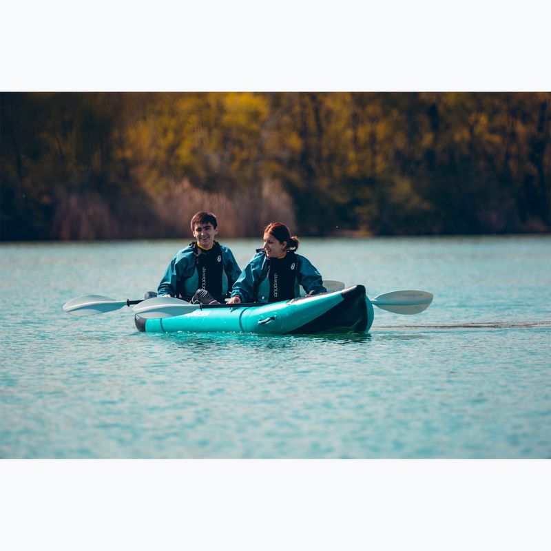 Nafukovací kajak pro 2 osoby AQUADESIGN Koloa 360 cm blue/black 14