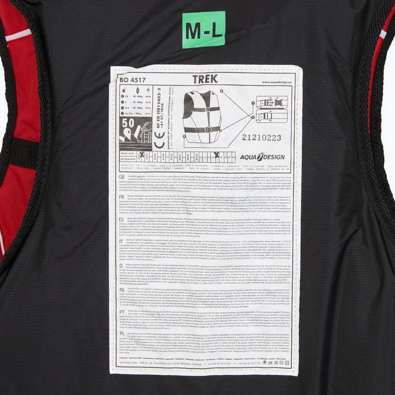 Záchranná plovací vesta Lozen Slider red 5