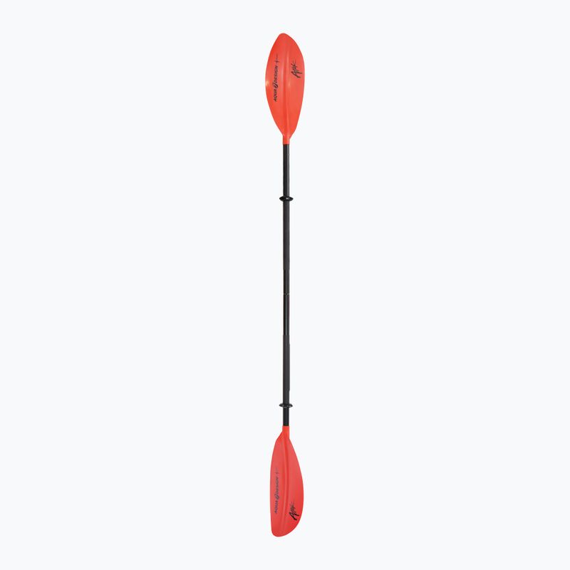 Kajakové pádlo 4 dílné AQUADESIGN K1 Attak 4 red