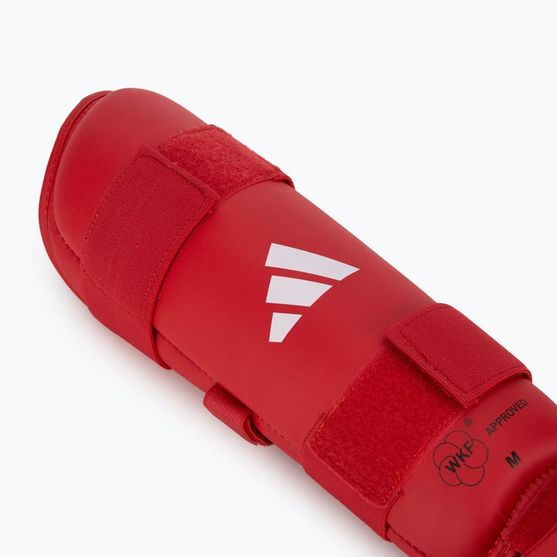 Holenní chrániče adidas WKF red 7