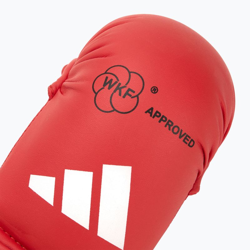 Chrániče rukou adidas WKF červené 4