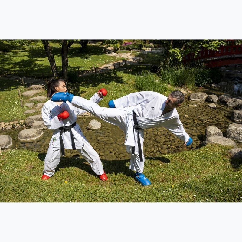 Chrániče rukou adidas WKF červené 10