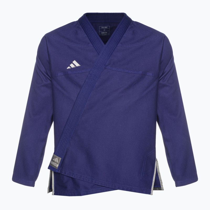 GI pro brazilské jiu-jitsu adidas Challenge 2.0 blue/grey 2