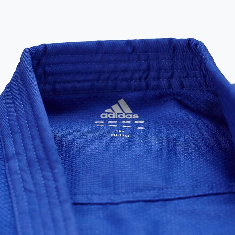 Dětské kimono na judo adidas Club modré J350BLUE 4