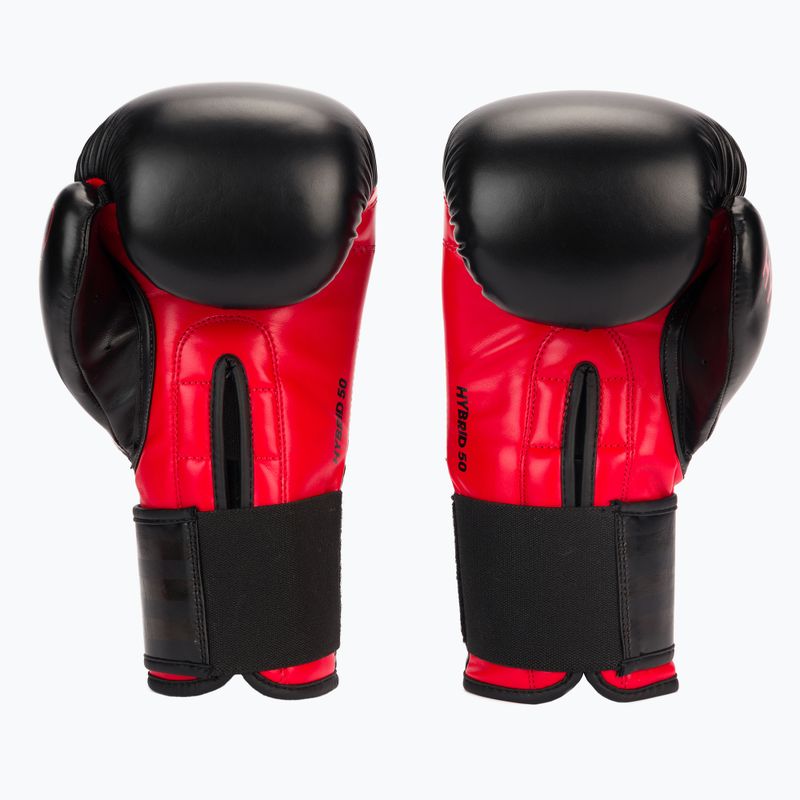 Boxerské rukavice Adidas Hybrid 50 černé ADIH50 4