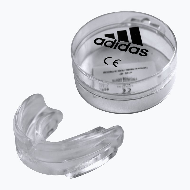 Dětský chránič čelisti + pouzdro adidas ADIBP10N transparent 2