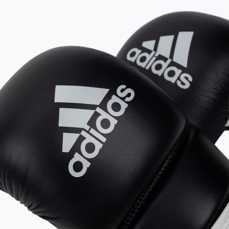 Grapplingové rukavice adidas bílé ADICSG061 5