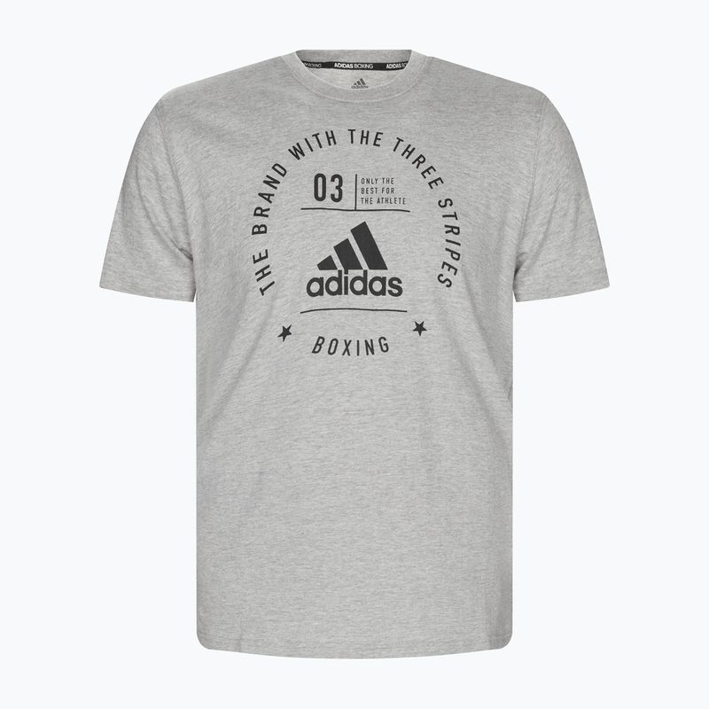 Tréninkové tričko Adidas Boxing šedé ADICL01B