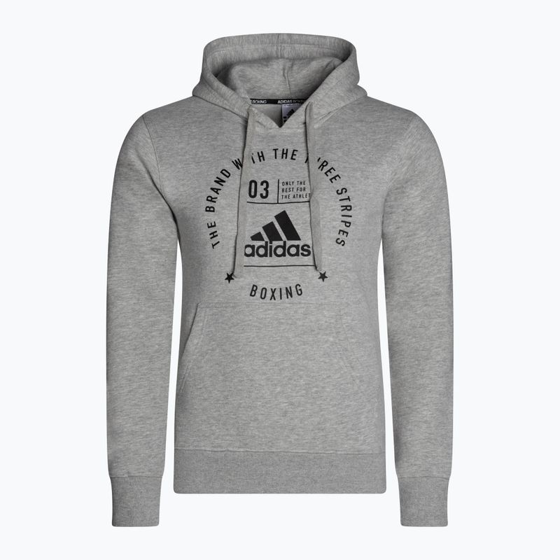 Tréninková mikina adidas Hoodie Boxing šedá ADICL02B