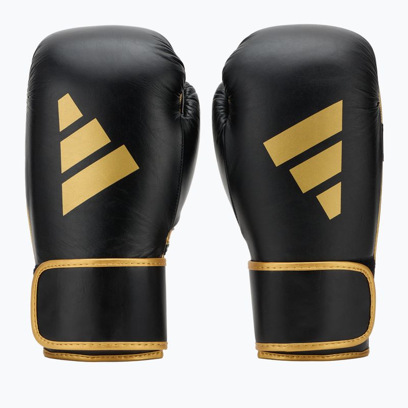 Boxerské rukavice adidas Wako black/gold 2